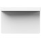 Ekena Millwork Heaton Hidden Support Steel Bracket w/ 6" Support Depth, White Primer 3"W x 10"D x 2"H BKTM03X10X02HEPWH - alternate 9